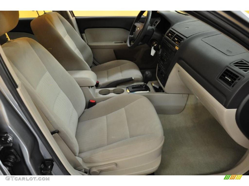 2007 Fusion SE - Tungsten Grey Metallic / Light Stone photo #15