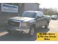 2009 Steel Gray Metallic GMC Sierra 1500 SL Extended Cab  photo #1