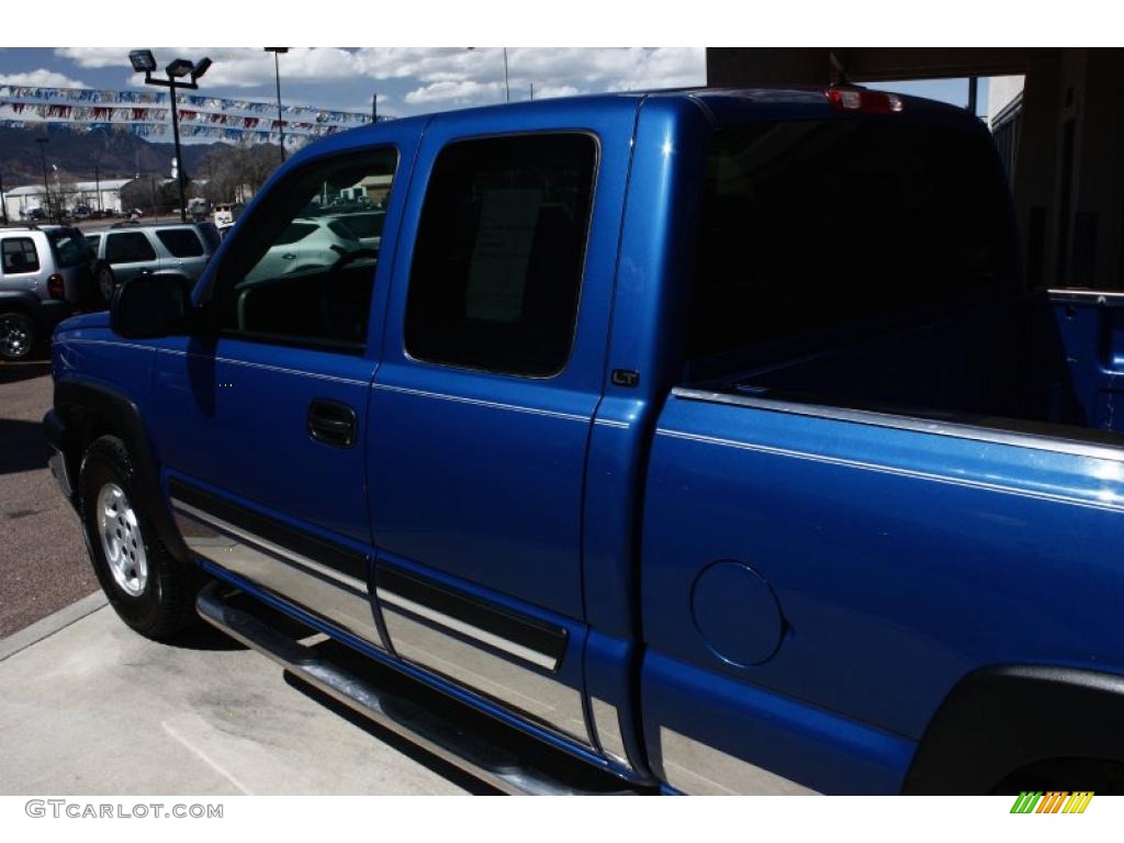 2003 Silverado 1500 LT Extended Cab 4x4 - Arrival Blue Metallic / Medium Gray photo #19