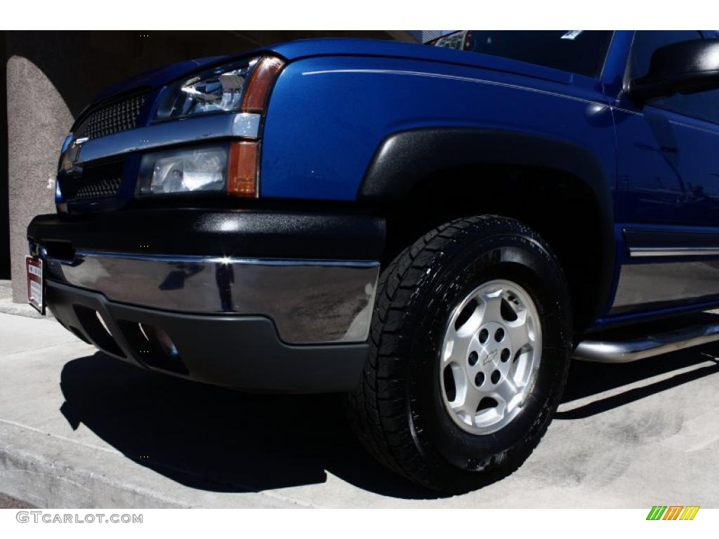 2003 Silverado 1500 LT Extended Cab 4x4 - Arrival Blue Metallic / Medium Gray photo #20