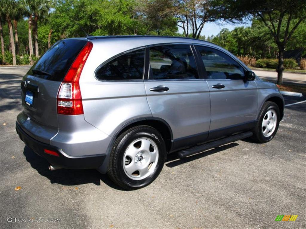 2008 CR-V LX - Whistler Silver Metallic / Gray photo #3