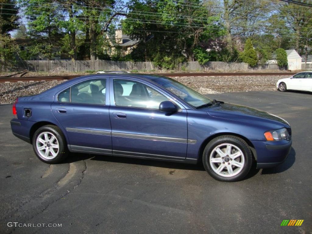 2001 S60 2.4T - Cosmos Blue Metallic / Taupe/Light Taupe photo #6