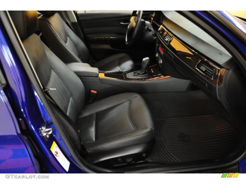 2007 3 Series 328xi Sedan - Montego Blue Metallic / Black photo #16