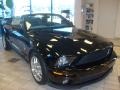 Black 2009 Ford Mustang Shelby GT500 Convertible