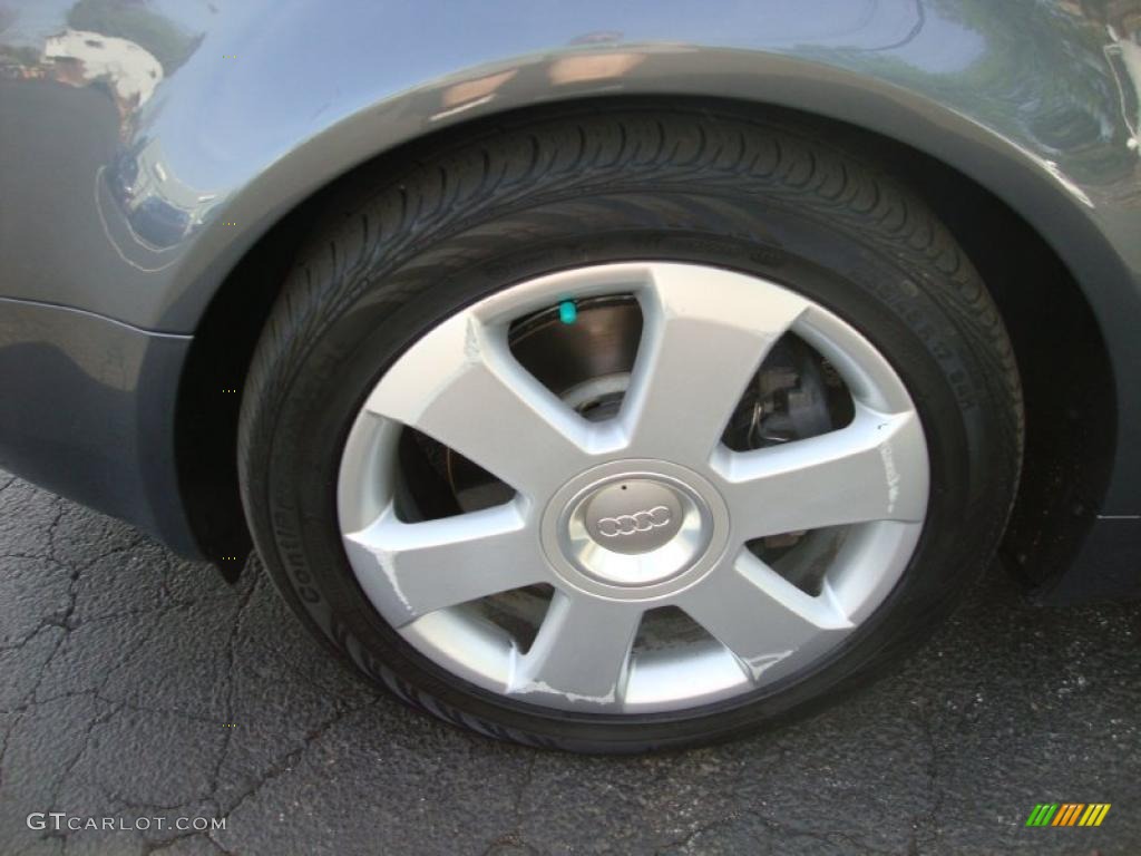 2006 A4 3.0 quattro Cabriolet - Dolphin Gray Metallic / Platinum photo #27