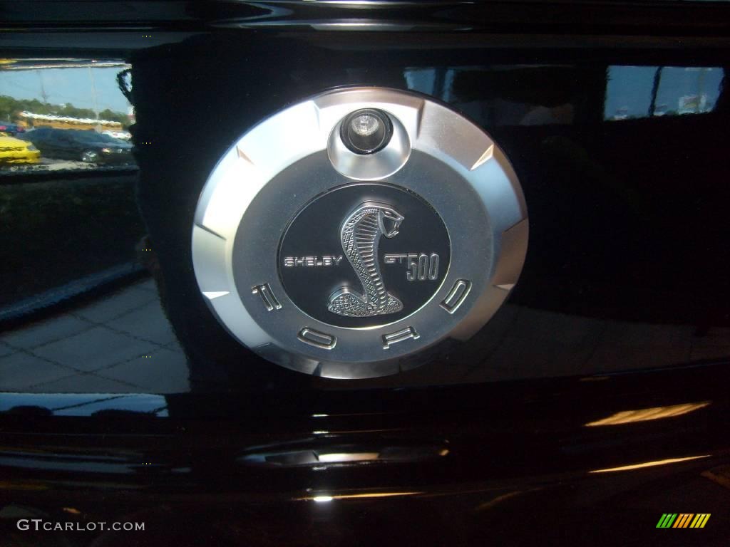 2009 Ford Mustang Shelby GT500 Convertible Marks and Logos Photo #2842509