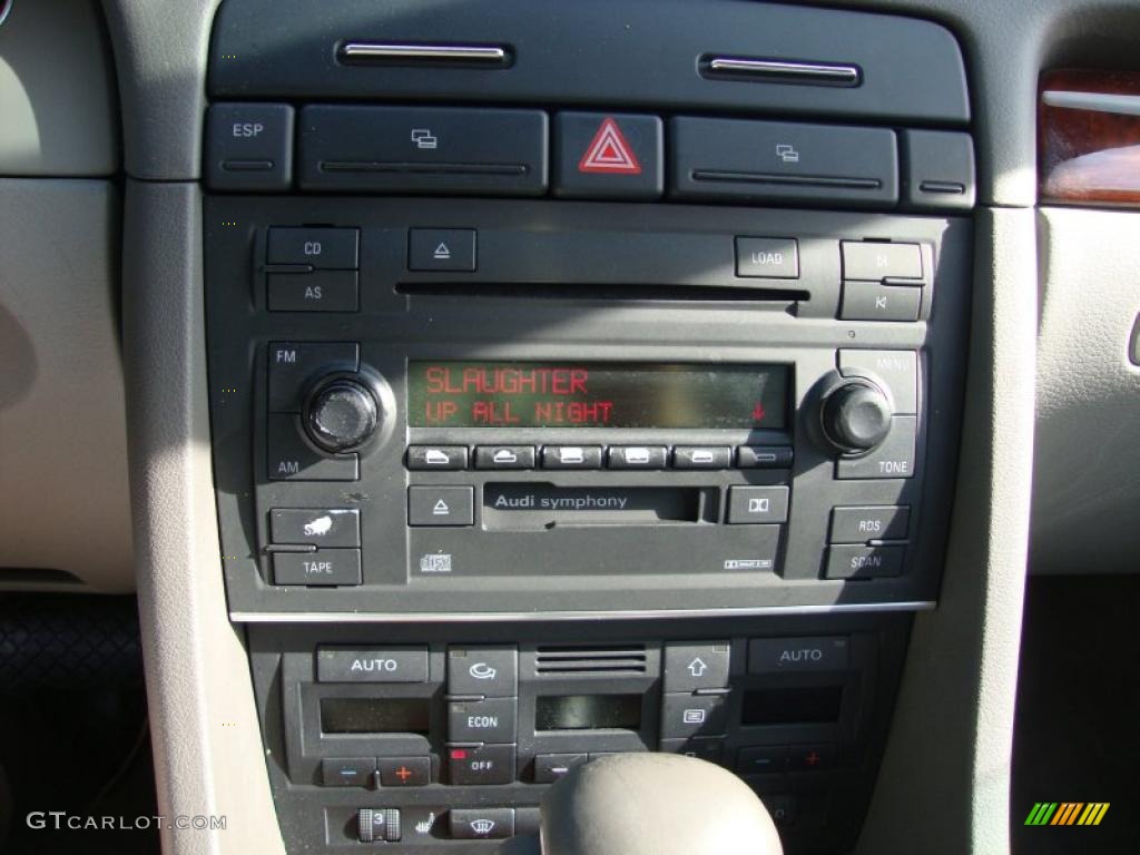 2006 A4 3.0 quattro Cabriolet - Dolphin Gray Metallic / Platinum photo #34