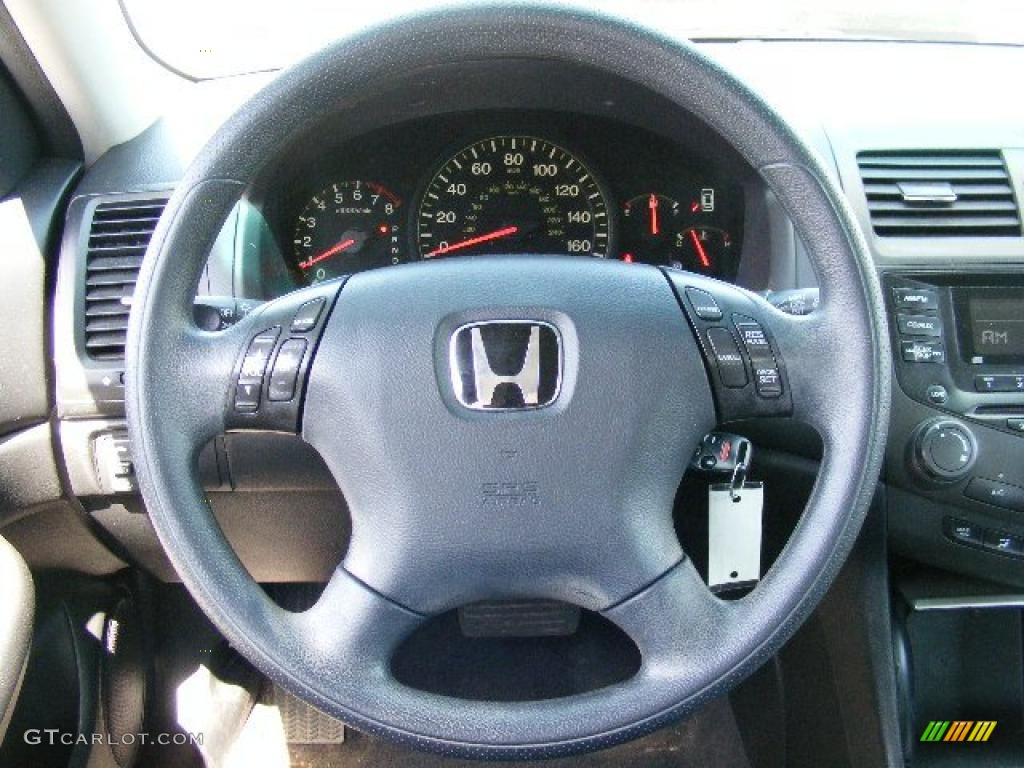2003 Accord EX Sedan - Satin Silver Metallic / Black photo #15