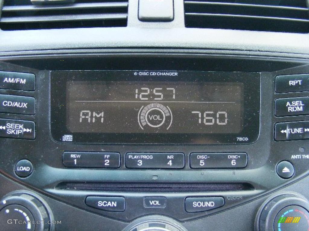2003 Accord EX Sedan - Satin Silver Metallic / Black photo #19