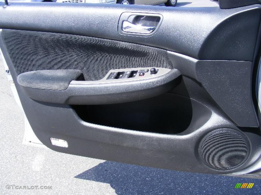 2003 Accord EX Sedan - Satin Silver Metallic / Black photo #23