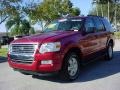 2008 Redfire Metallic Ford Explorer XLT  photo #8