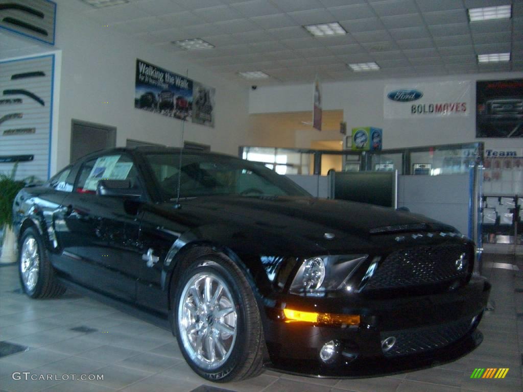 2009 Mustang Shelby GT500KR Coupe - Black / Dark Charcoal photo #1