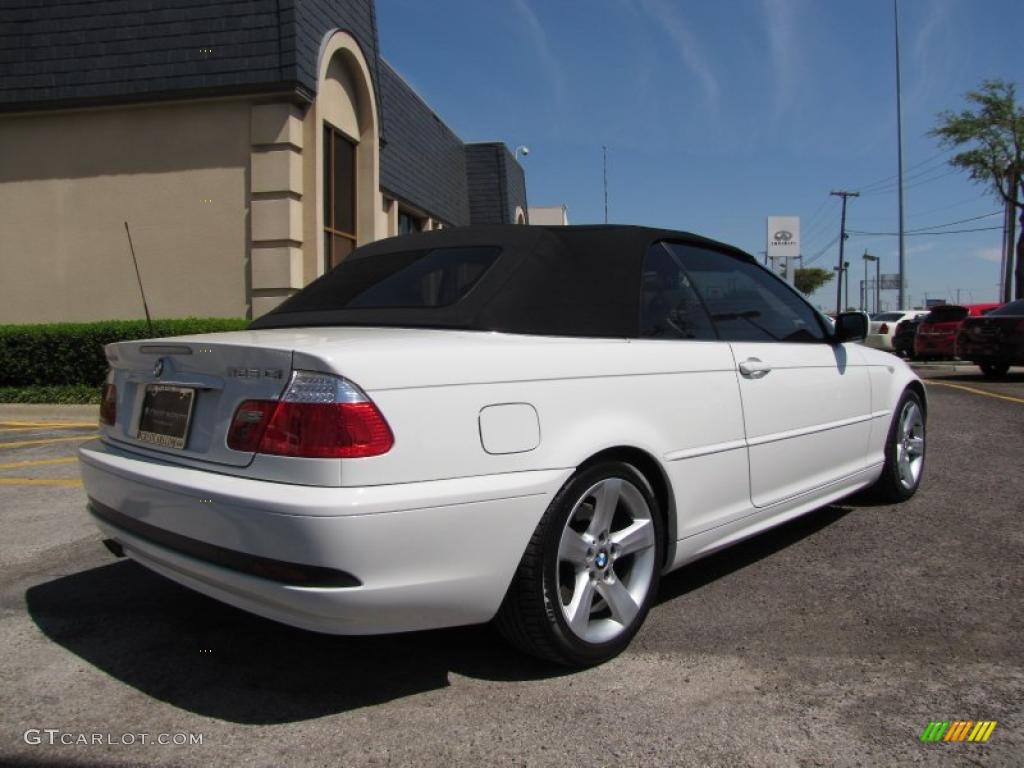 2006 3 Series 325i Convertible - Alpine White / Sand photo #6
