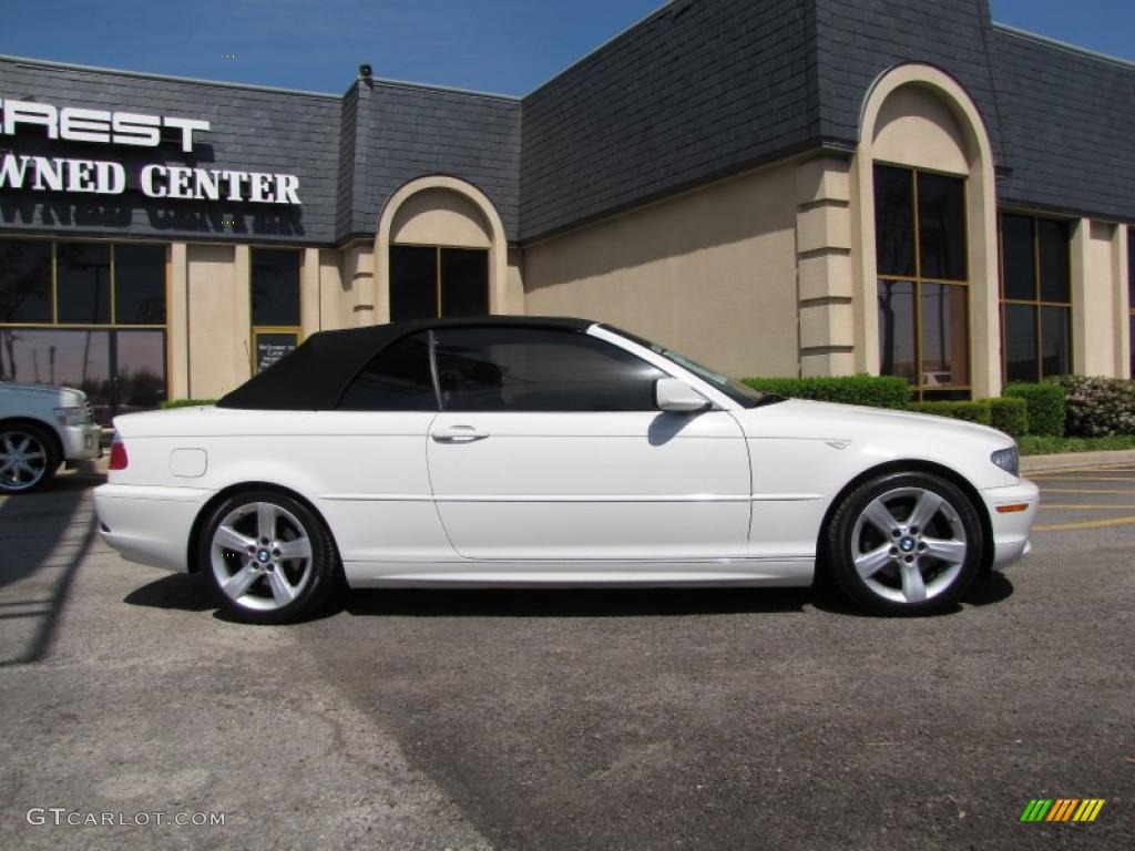 2006 3 Series 325i Convertible - Alpine White / Sand photo #7