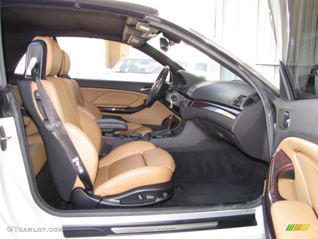 2006 3 Series 325i Convertible - Alpine White / Sand photo #9