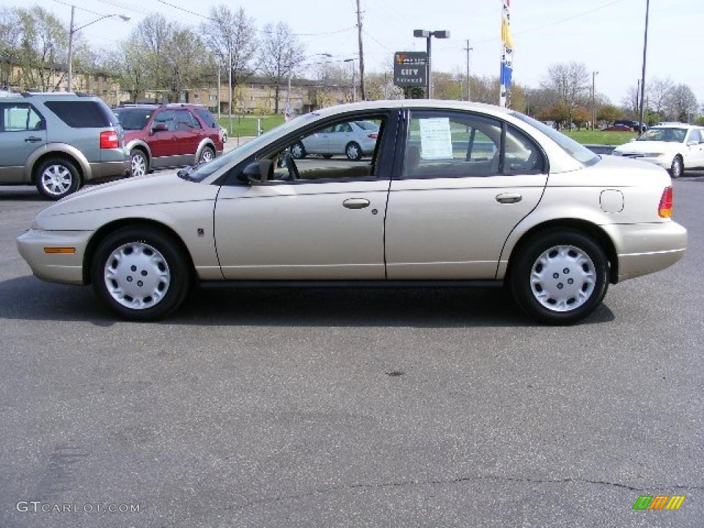 1996 S Series SL2 Sedan - Gold / Beige photo #2