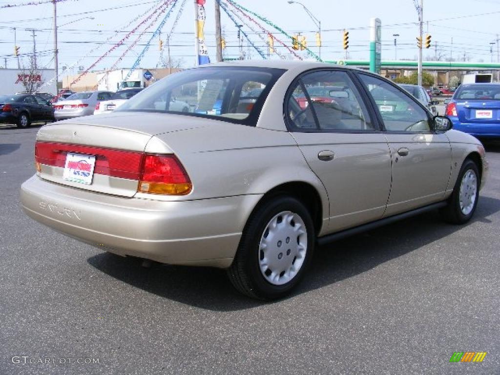 1996 S Series SL2 Sedan - Gold / Beige photo #5