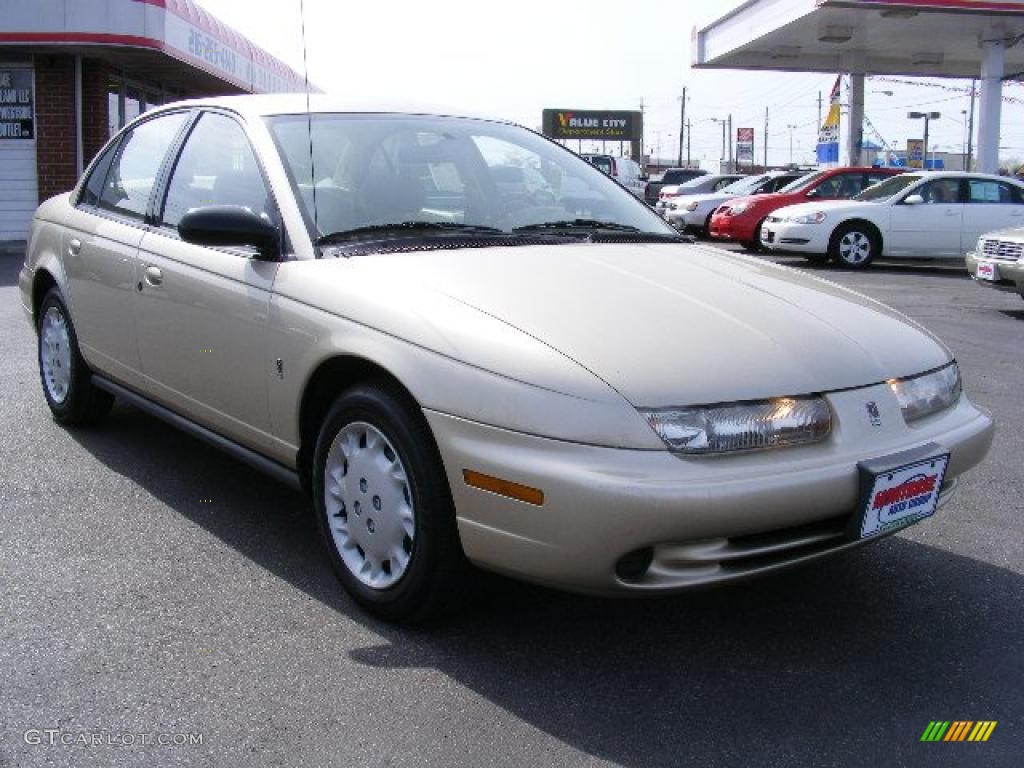 1996 S Series SL2 Sedan - Gold / Beige photo #7