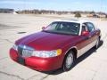 1998 Toreador Red Metallic Lincoln Town Car Signature  photo #4