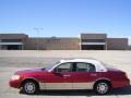 1998 Toreador Red Metallic Lincoln Town Car Signature  photo #5