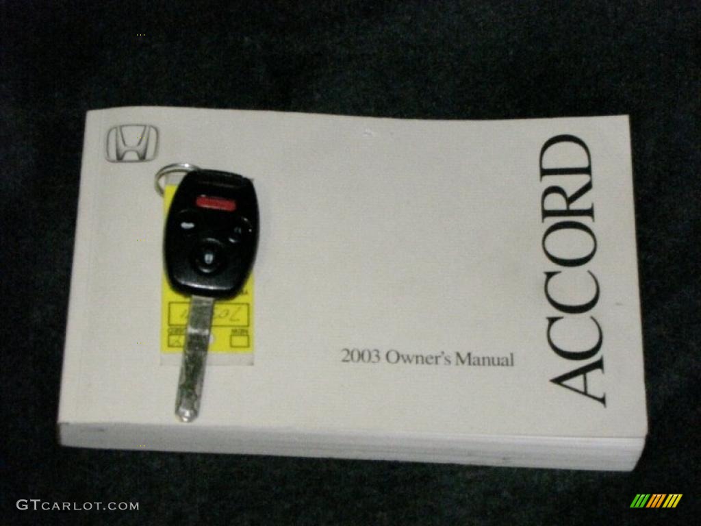 2003 Accord EX Sedan - Graphite Pearl / Gray photo #20