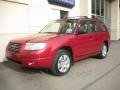 2008 Garnet Red Pearl Subaru Forester 2.5 X  photo #2