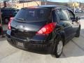 2009 Super Black Nissan Versa 1.8 S Hatchback  photo #4