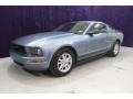 2007 Windveil Blue Metallic Ford Mustang V6 Deluxe Coupe  photo #29