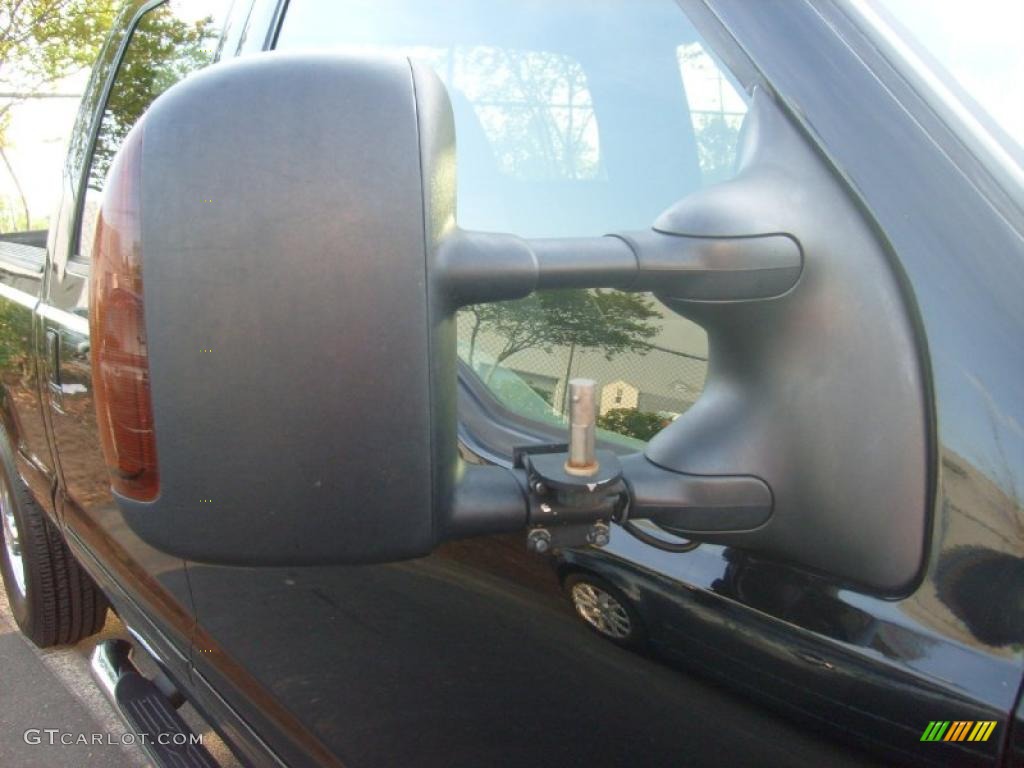 2003 F250 Super Duty XLT Crew Cab - Black / Medium Flint Grey photo #14