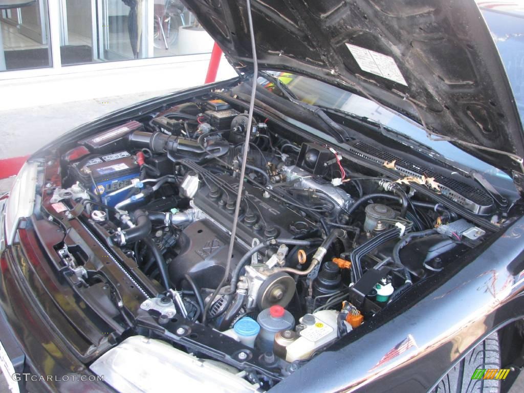 1994 Accord EX Sedan - Granada Black Pearl / Black photo #8