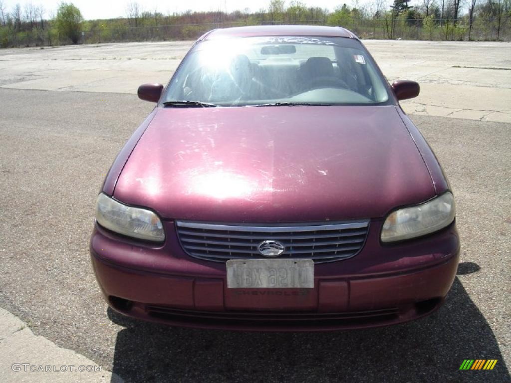 1998 Malibu Sedan - Dark Carmine Red Metallic / Medum Gray photo #8