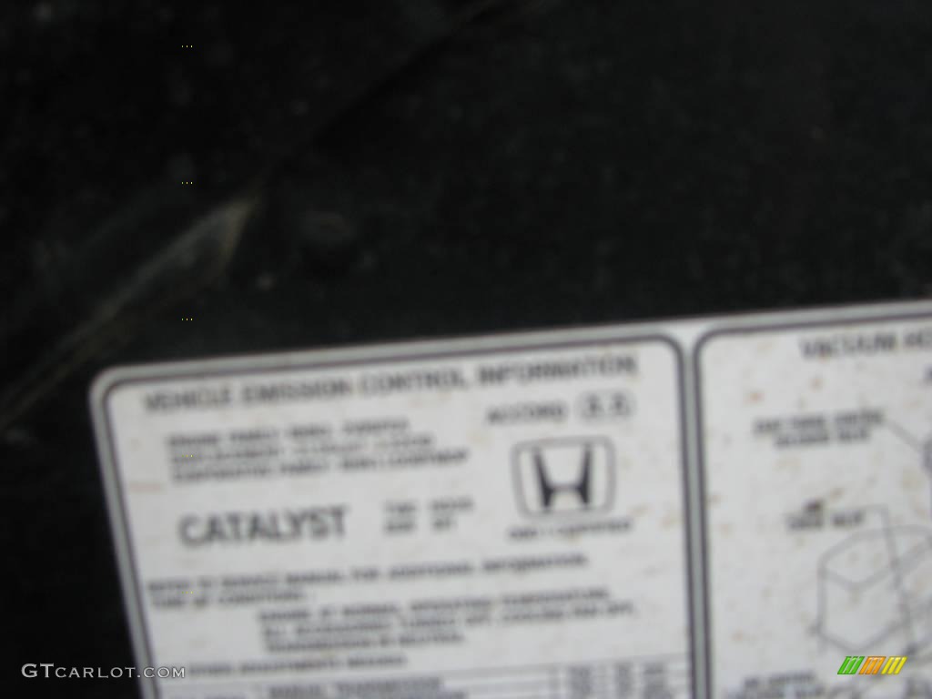 1994 Accord EX Sedan - Granada Black Pearl / Black photo #10