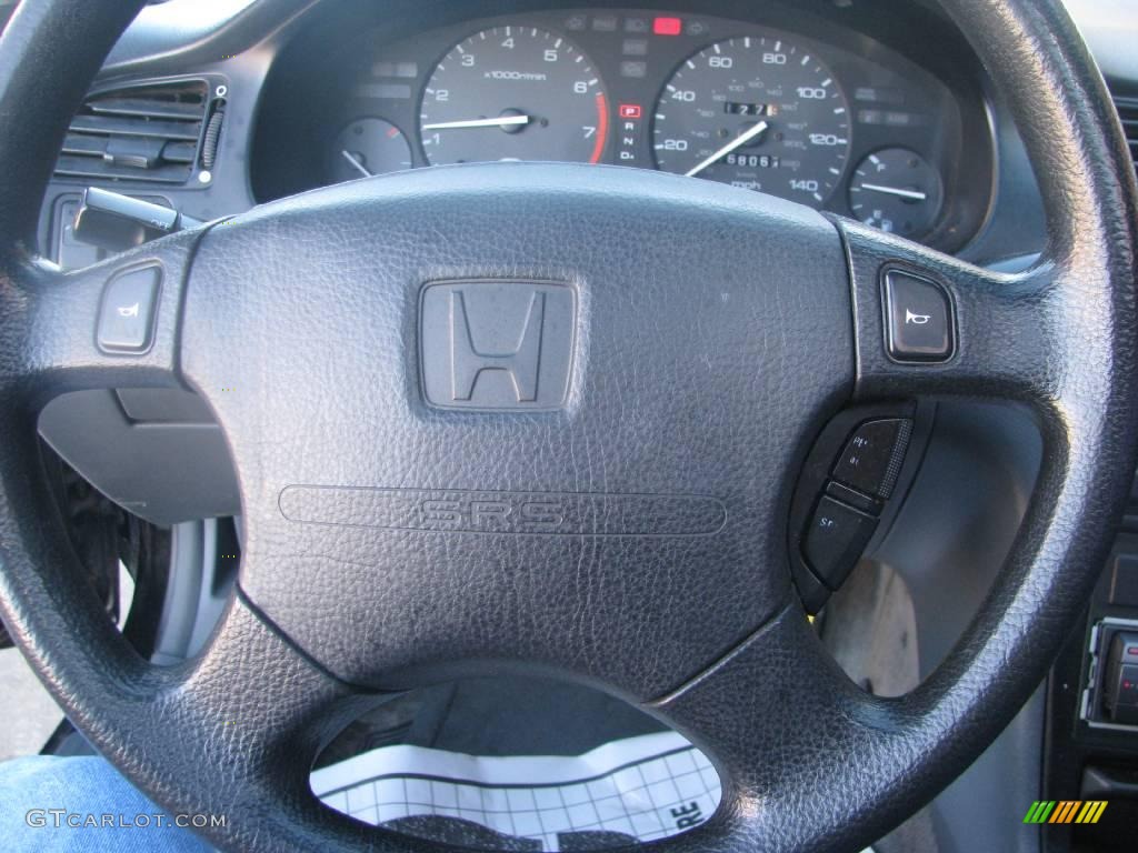 1994 Accord EX Sedan - Granada Black Pearl / Black photo #14