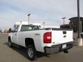 2007 Summit White Chevrolet Silverado 2500HD Work Truck Regular Cab 4x4  photo #3