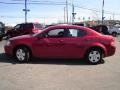 2009 Inferno Red Crystal Pearl Dodge Avenger SXT  photo #2