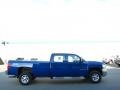 Arrival Blue - Silverado 3500HD Work Truck Crew Cab 4x4 Photo No. 9