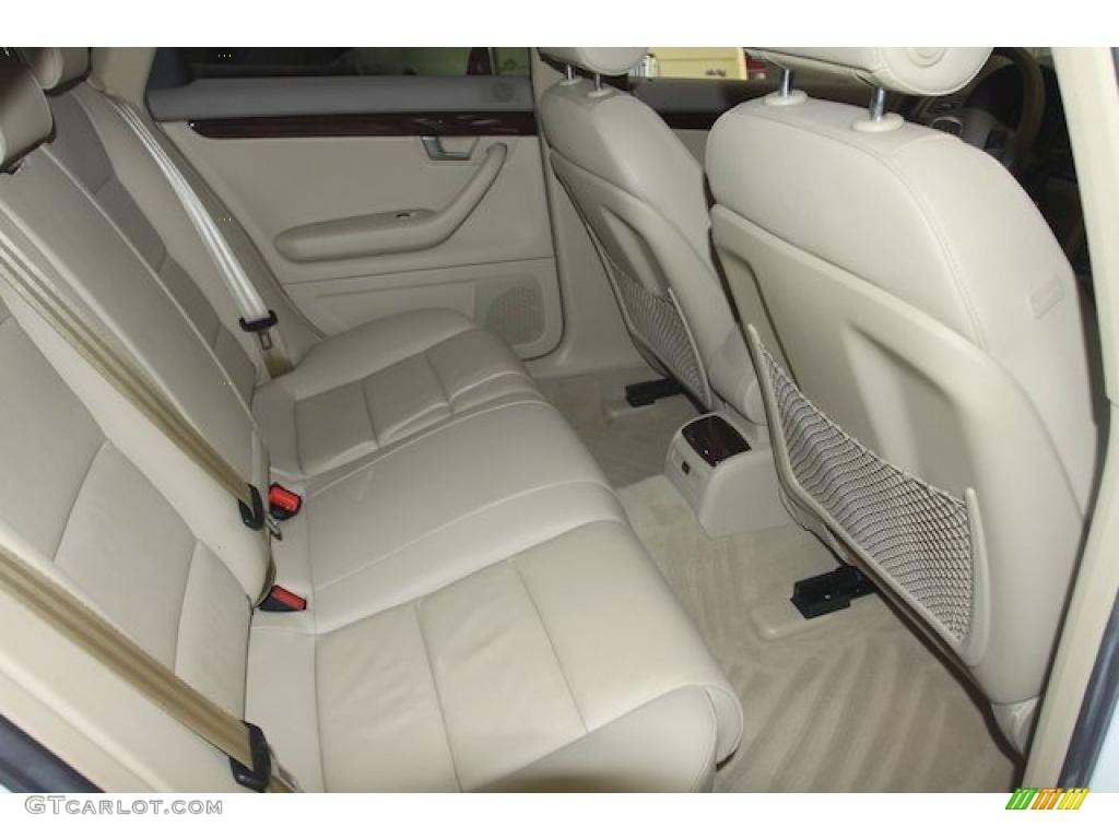 2008 A4 2.0T Special Edition Sedan - Ibis White / Light Gray photo #9