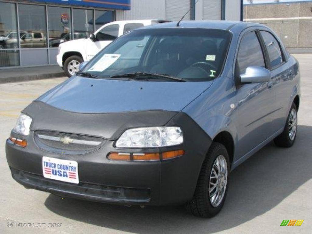 2006 Aveo LS Sedan - Icelandic Blue / Charcoal photo #2