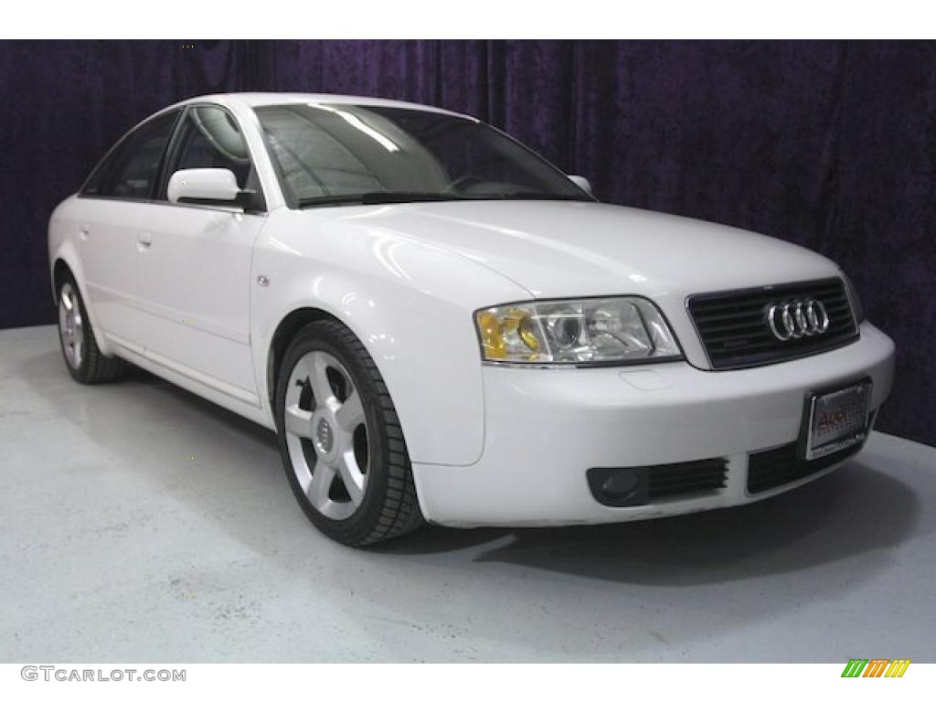 2003 A6 2.7T quattro Sedan - Polar White / Platinum photo #1