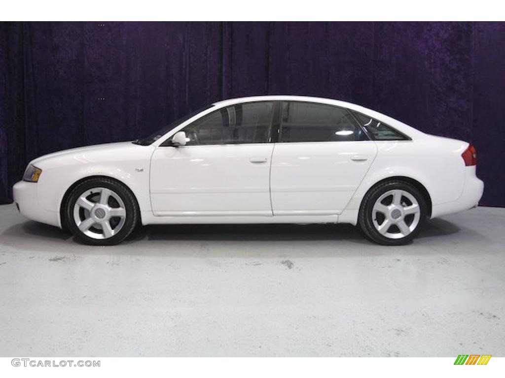 2003 A6 2.7T quattro Sedan - Polar White / Platinum photo #4