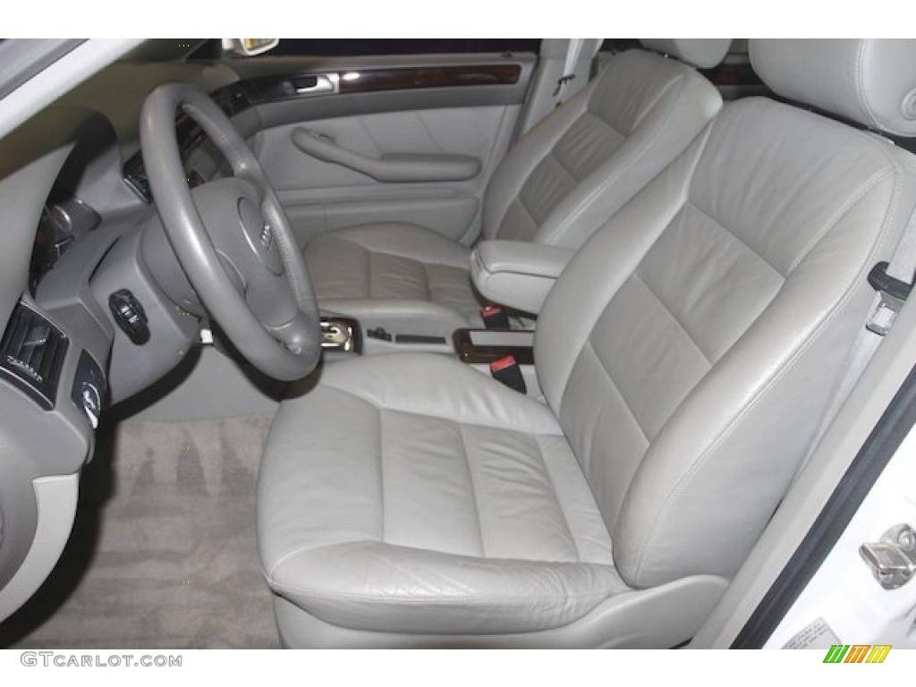 2003 A6 2.7T quattro Sedan - Polar White / Platinum photo #20