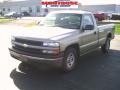 2002 Light Pewter Metallic Chevrolet Silverado 1500 Work Truck Regular Cab  photo #17