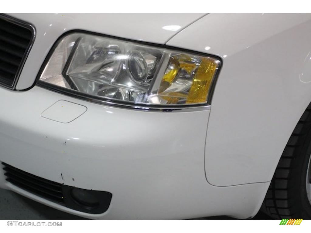 2003 A6 2.7T quattro Sedan - Polar White / Platinum photo #33