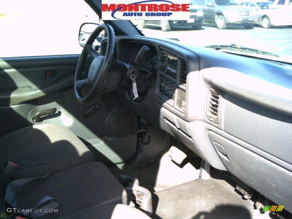 2002 Silverado 1500 Work Truck Regular Cab - Light Pewter Metallic / Graphite Gray photo #23