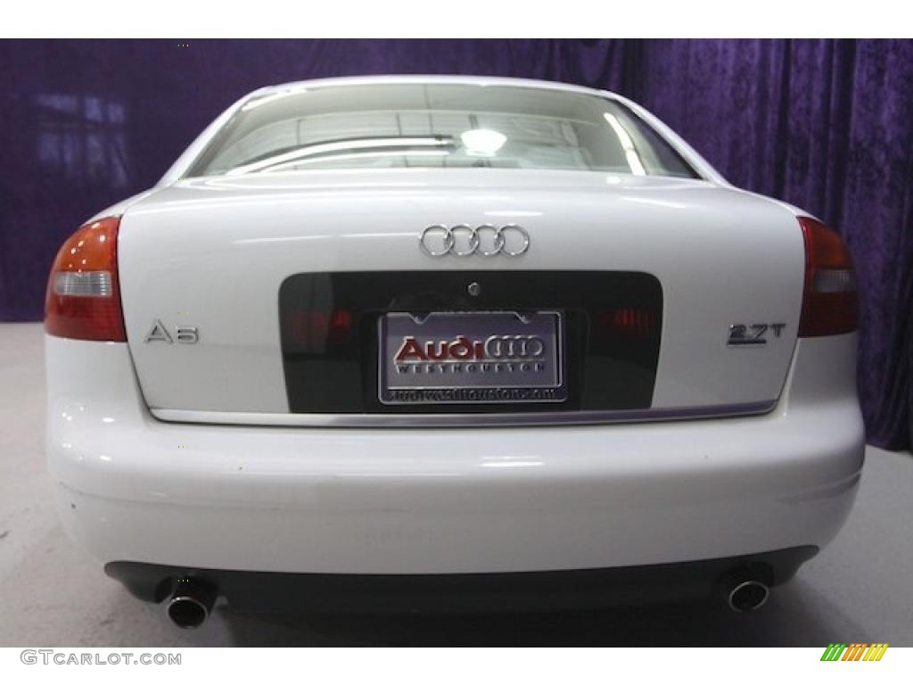 2003 A6 2.7T quattro Sedan - Polar White / Platinum photo #38