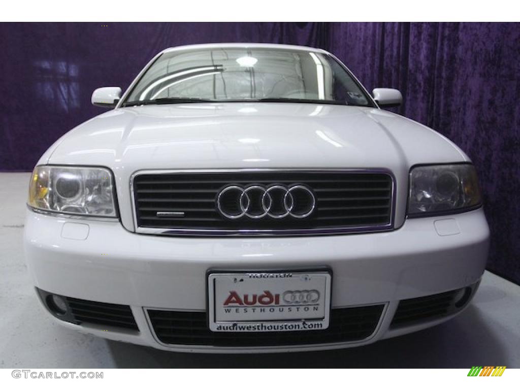 2003 A6 2.7T quattro Sedan - Polar White / Platinum photo #40