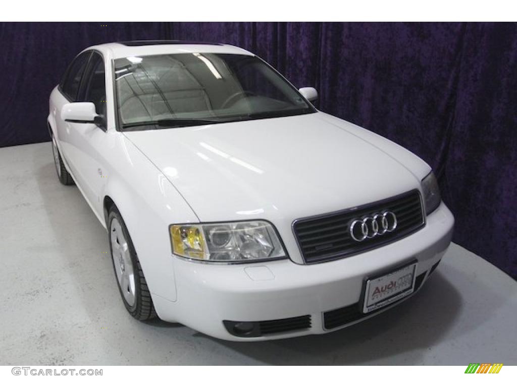2003 A6 2.7T quattro Sedan - Polar White / Platinum photo #41
