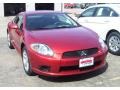 2009 Rave Red Pearl Mitsubishi Eclipse GS Coupe  photo #1