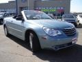 2009 Clearwater Blue Pearl Chrysler Sebring LX Convertible  photo #7
