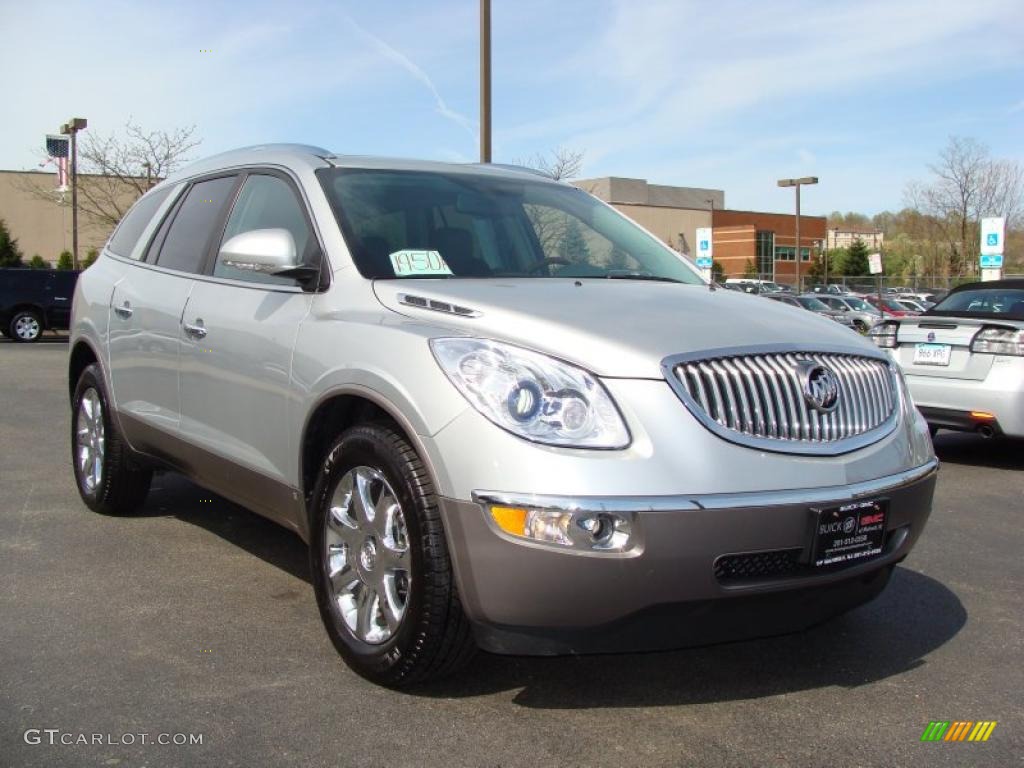 2009 Enclave CXL AWD - Quicksilver Metallic / Ebony Black/Ebony photo #3